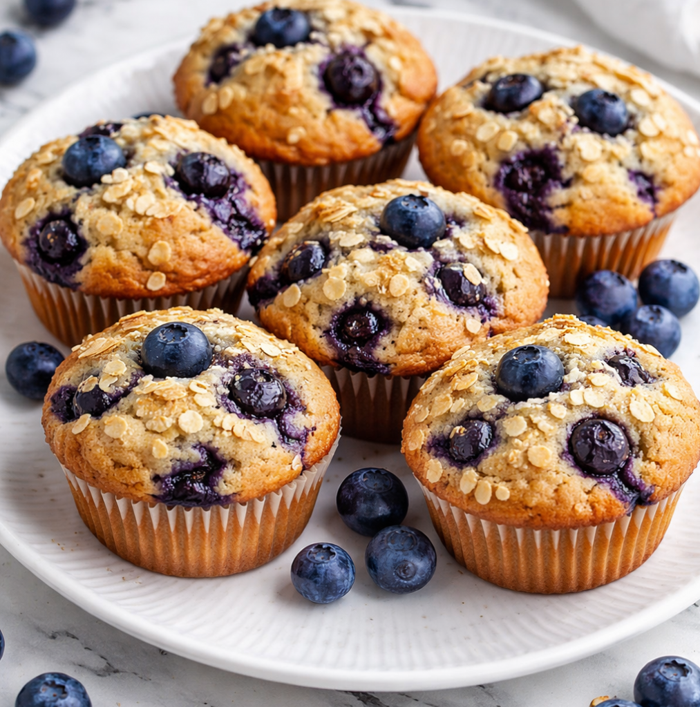 blaubeerenmuffinsmithaferflocken